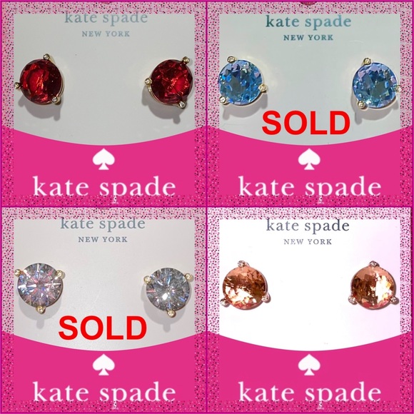 Take 40% Off 11 Kate Spade ♠️ Earrings Available NWTs - Picture 3 of 11